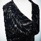 full image SJ Poly Span Velvet with Multi Glitter