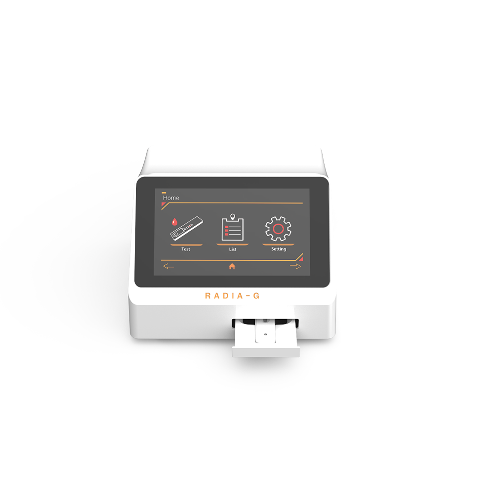 Medical device ODM / Medical instrument R&D services / RADIA-G rapid test kit reader
