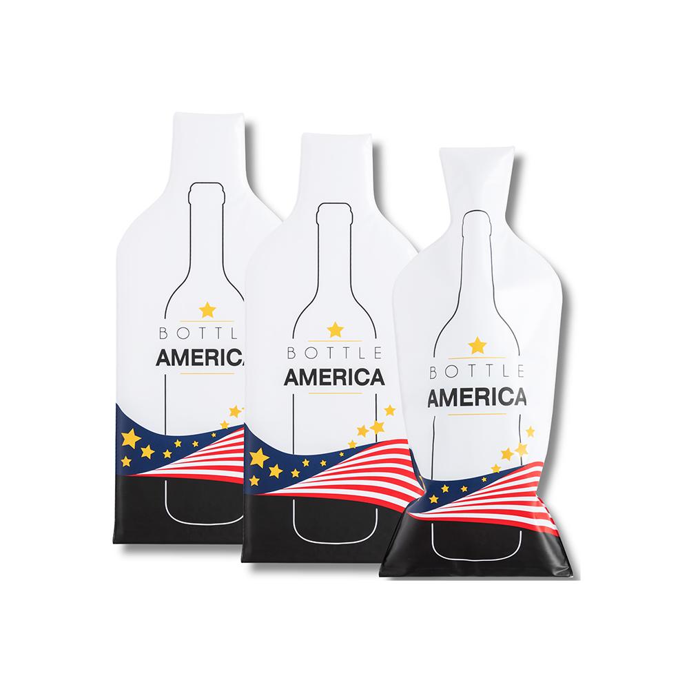 Bottle America Classic (Colored)  | Jimmy the Fox Wine Travel Bag