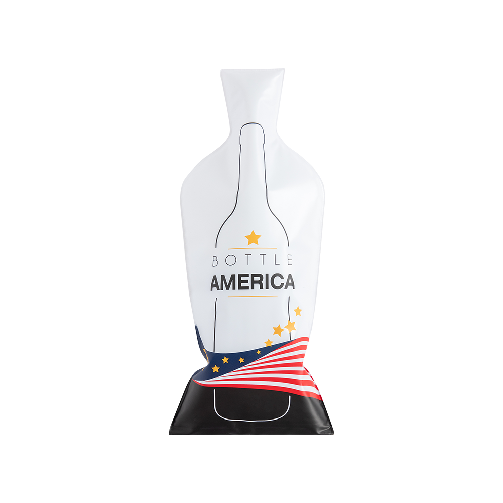Bottle America Classic (Colored)  | Jimmy the Fox Wine Travel Bag