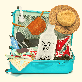 detail image4 Bottle America Classic (Colored)  | Jimmy the Fox Wine Travel Bag