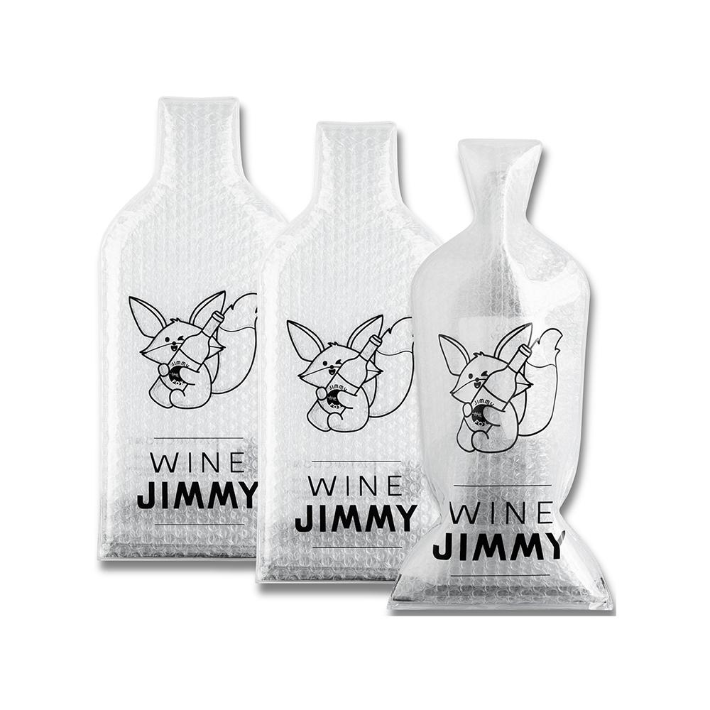 Wine Jimmy (Bottle Clear) | Jimmy the Fox Wine Travel Bag