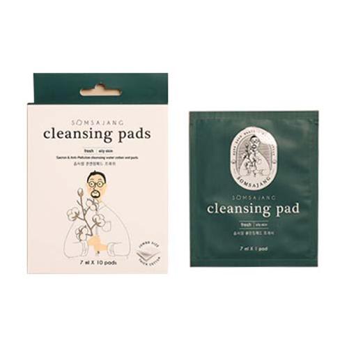 Somsajang Fresh Cleansing Pad | Moisturizing, fresh, cleansing paf, brightening, natural, skin health