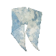 detail image1 Linen mesh indio dyed  scarf