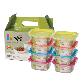 full image Lock Star Food Container 8 Set, Meal Prep Containers, Food Storage Containers, BPA Free Lunch Boxes
