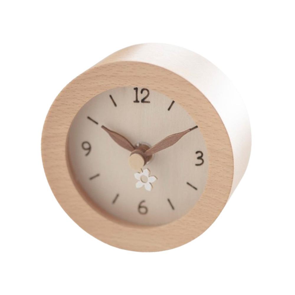 Su flower silent clock