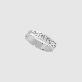 detail image1 Heart Pattern Etching Couple Ring Men
