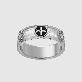 detail image2 Cross Rosary Couple Ring Men