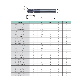 detail image2 Carbide Flat End Mill (2-flute, 4-flute) HRC50(Extra Long-Type)