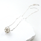 full image Art Clay Silver Ball Necklace