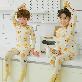 detail image3 kids wear 40S 3/4 length modal <Donut duck>