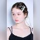 detail image5 flower nacre hair clip