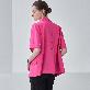 detail image2 Back Button Poly Short-Sleeve Single Jacket