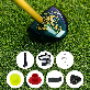 detail image5 Dip Maple Premium New Park Golf Club 8-Piece Set – Dual-Tone Head with Carbon Shaft, Complete Full S