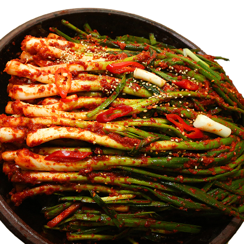 Jayeonrak Green onion Kimchi | Kimchi ,K-food ,K-Kimchi ,Namdo Kimchi ,Cabbage