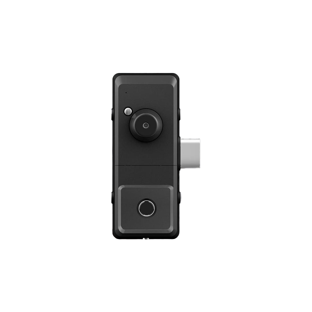 HDB Gate Lock M-1593GNK, Sliding Vertical Rim Lock, PushPull Digital Door Lock