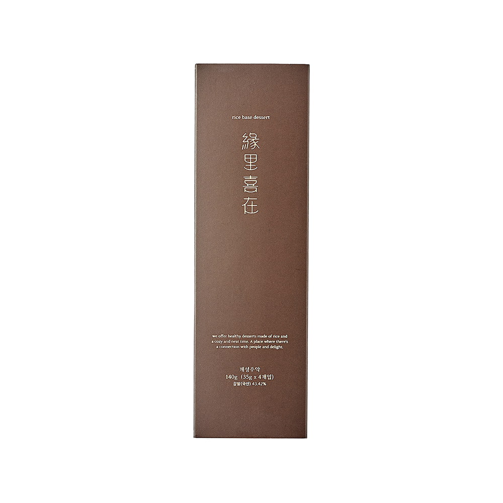 YEONLIHUIJAE Korea Traditional dessert Original Gaeseongjuak 4 Pieces