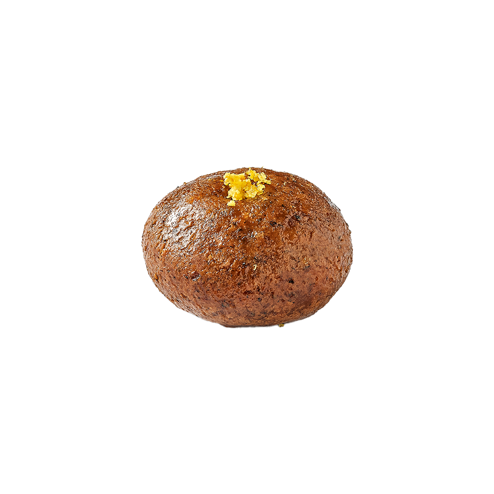 YEONLIHUIJAE Korea Traditional dessert Black Sesame & Yuzu Gaeseongjuak 4 Pieces