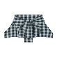 full image Saint Doll Children's Clothing Waist Tie Shirt