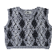 full image Saint Doll Children's Argyle Knit Vest