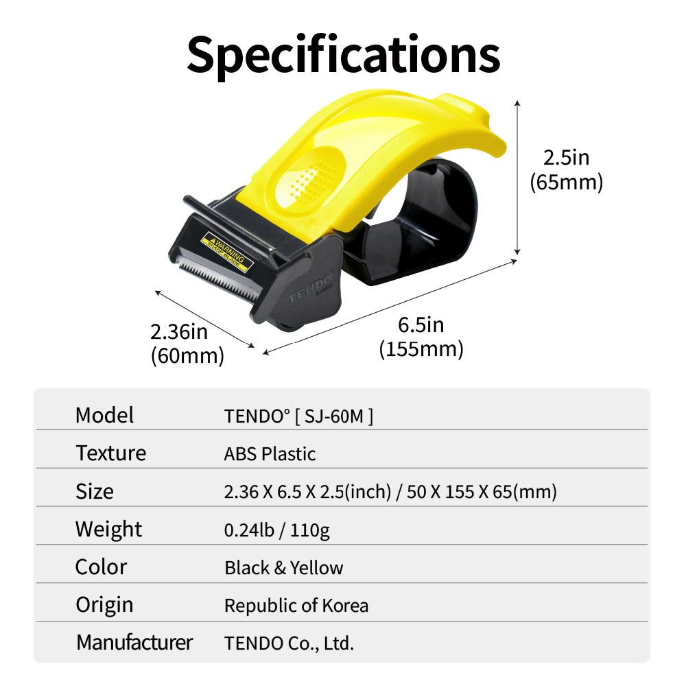 TENDO PackingTape Dispensers SJ-60M
