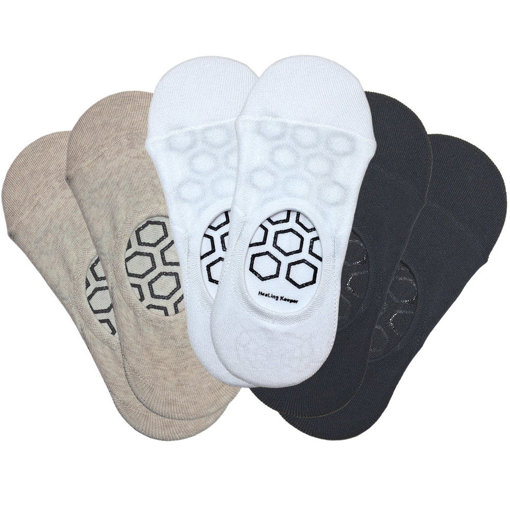 Graphene massage no-show socks-B