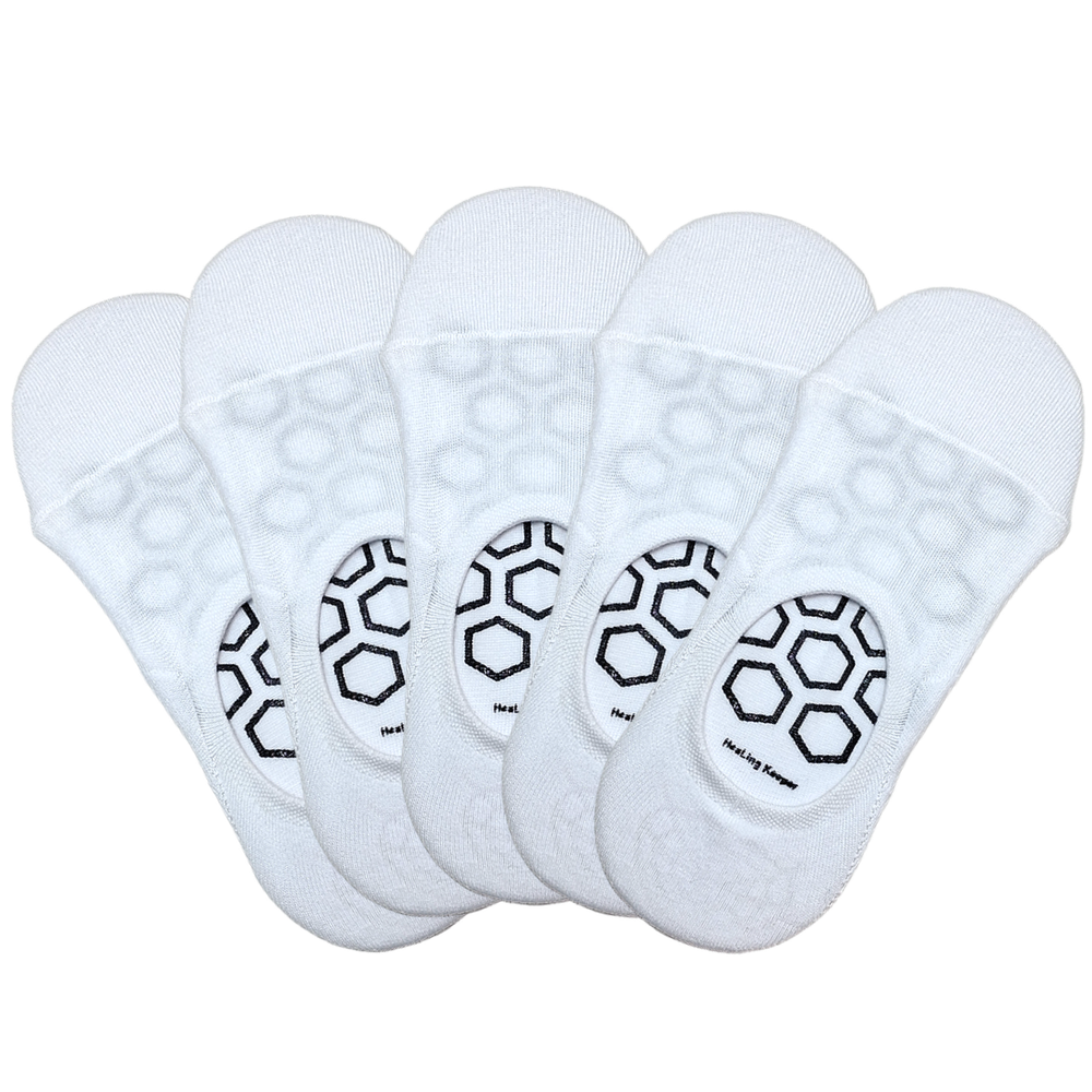 Graphene massage no-show socks-w