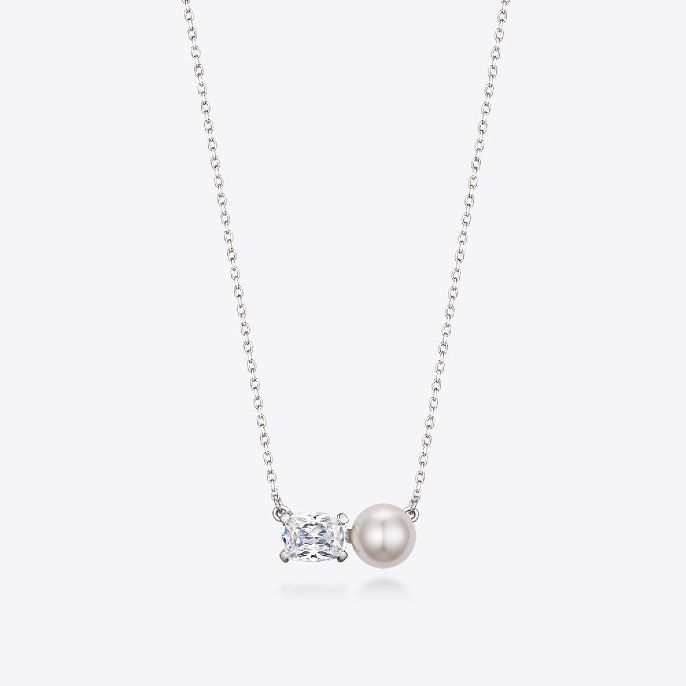 [MSGRN] Victoria Cushion Pearl Necklace