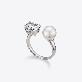 full image [MSGRN] Victoria Cushion Pearl Ring