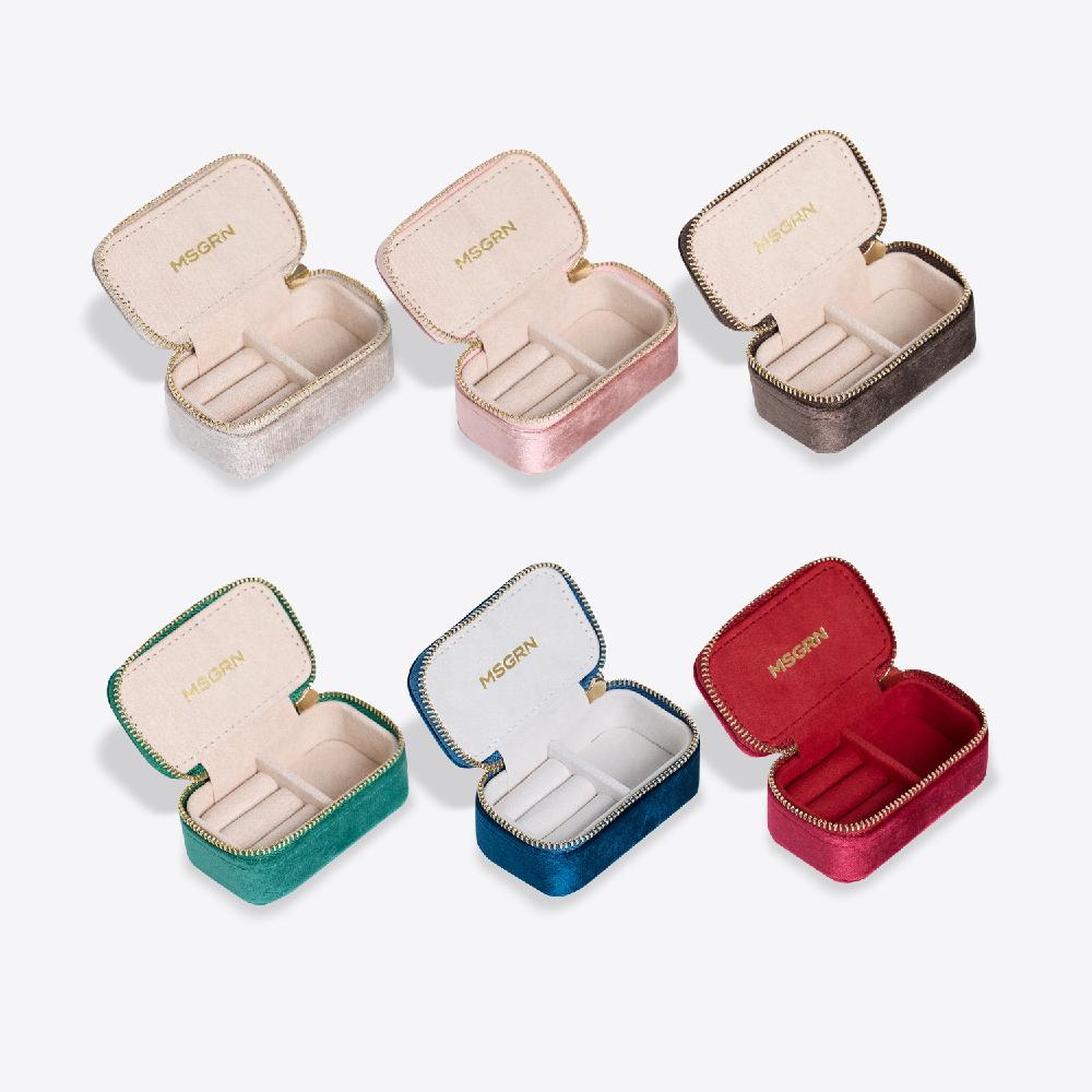 [MSGRN] Velvet Mini Jewelry Pouch