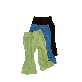 detail image1 Saint Doll Summer Slit Bootcut