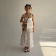 detail image2 Saint Doll Lace Wide Pants