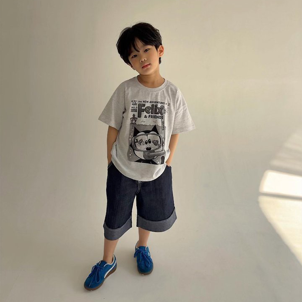 Saint Doll Non-fade Roll up Pants