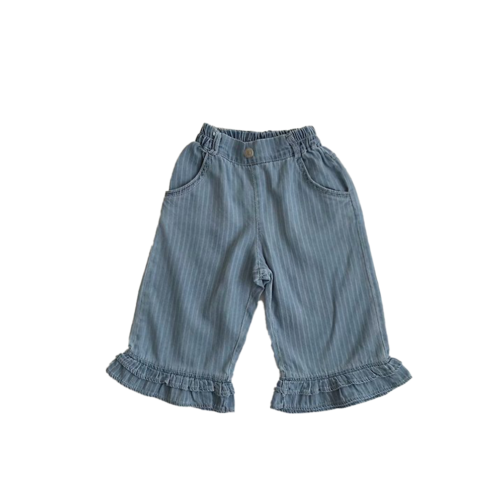 Saint Doll Petit Frill Denim Pants