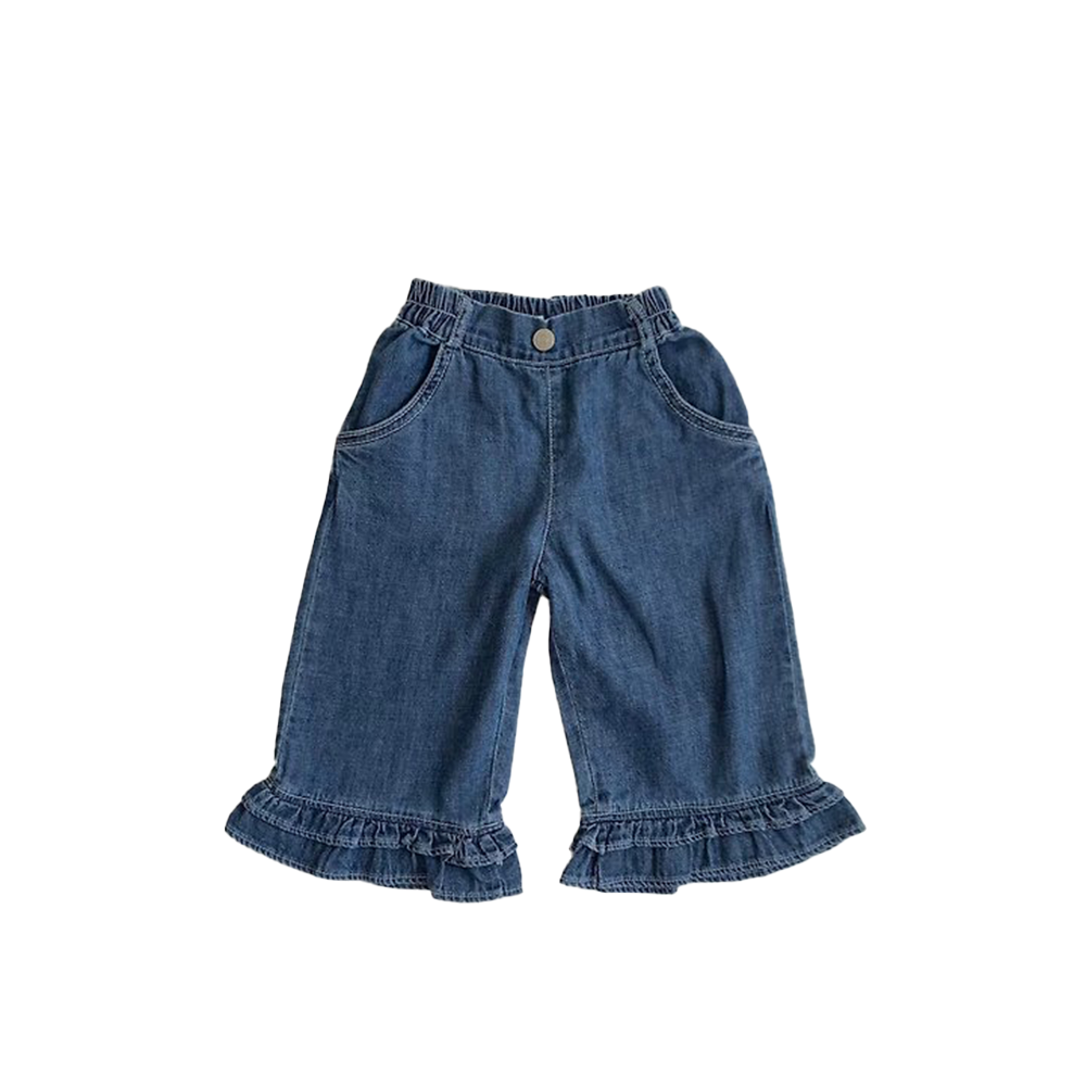 Saint Doll Petit Frill Denim Pants