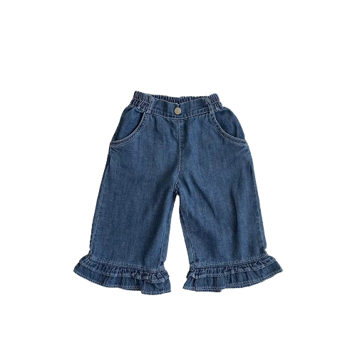 Saint Doll Petit Frill Denim Pants
