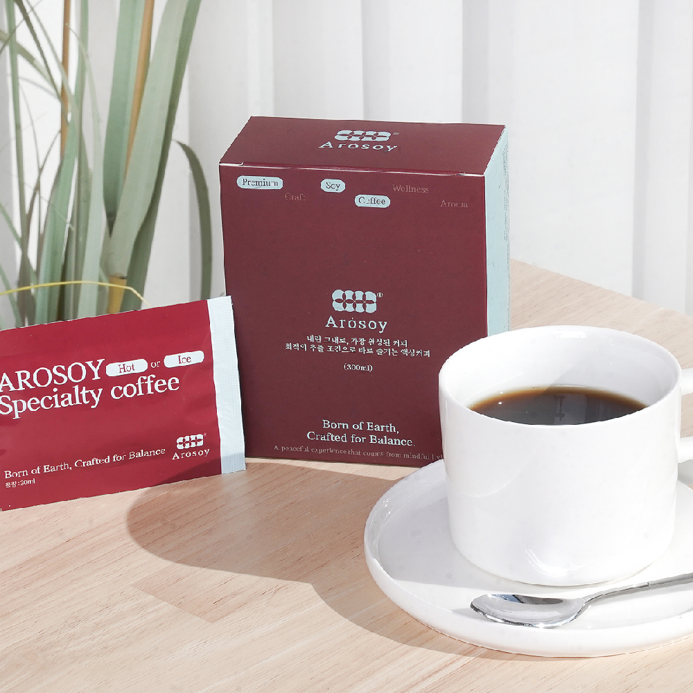 Arosoy Premium Green Bio Liquid (Espresso) Coffee