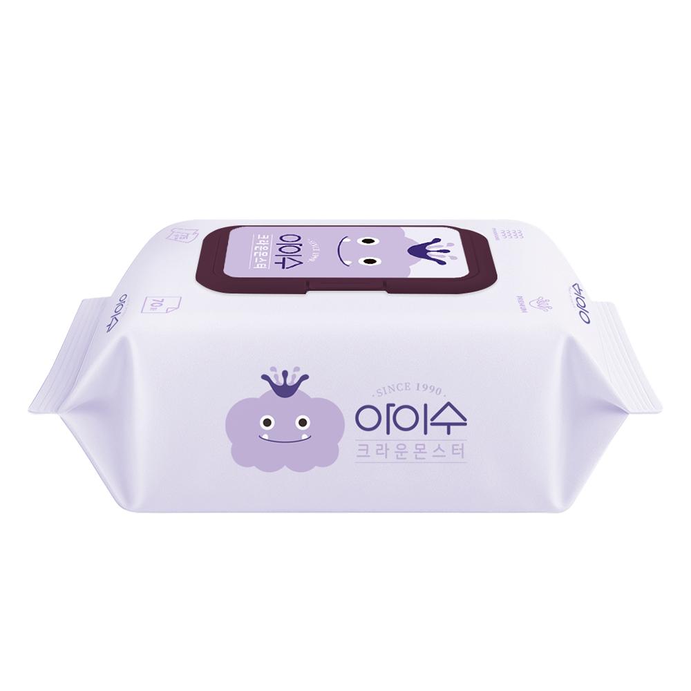 ISOO Crown Monster 75gsm Wet Wipes 70S
