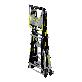 detail image1 K-LADDER Height-Adjustable Platform Step Ladder KLS-205F / KLB-205F, 3.9m Working Height, Active Outrigger