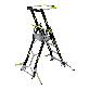 detail image1 K-LADDER Fixed-Height Platform Step Ladder KLS-104 / KLB-104, 1.0m Platform Height, Active Outrigger