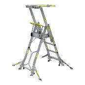 K-LADDER Fixed-Height Platform Step Ladder KLS-104 / KLB-104, 1.0m Platform Height, Active Outrigger
