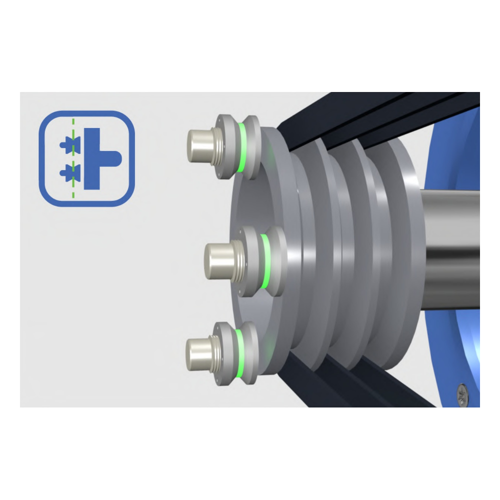 VIBRO-LASER Laser Belt Alignment System