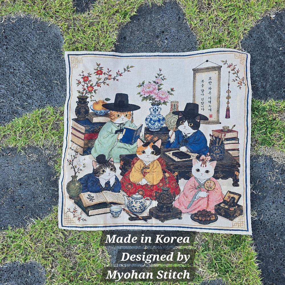 Myohan Library Fabric Scarf