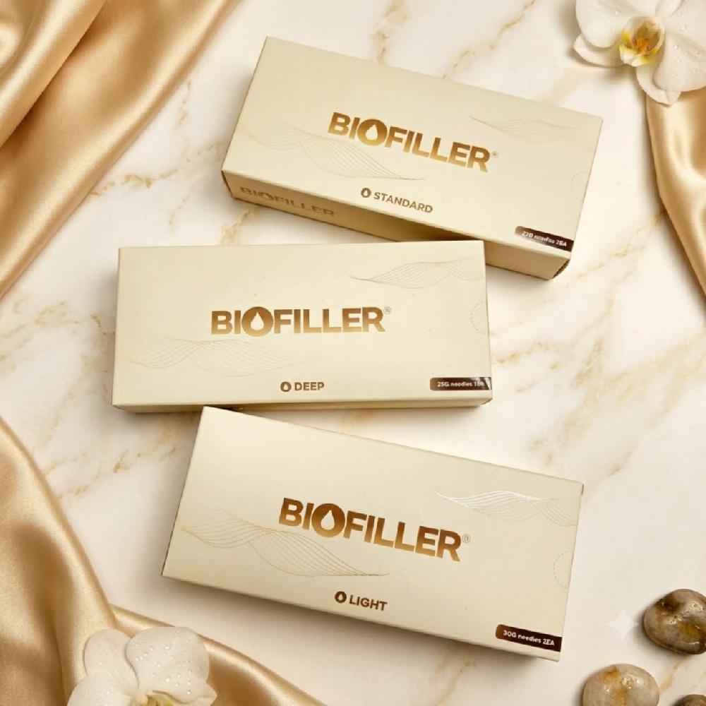 BIOFILLER ( CE european certified HA Dermal Filler ) , Injectable syringe , medical device