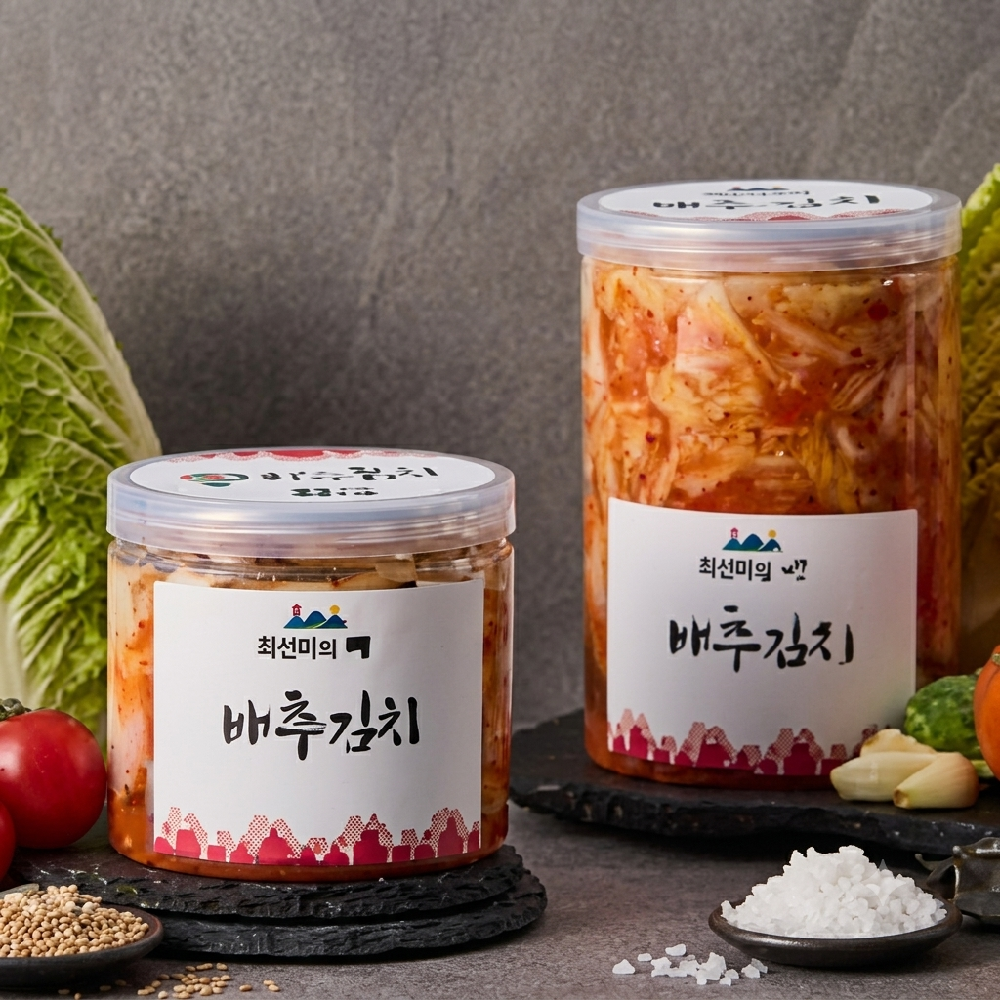 Cheongyangwon napa cabbage kimchi