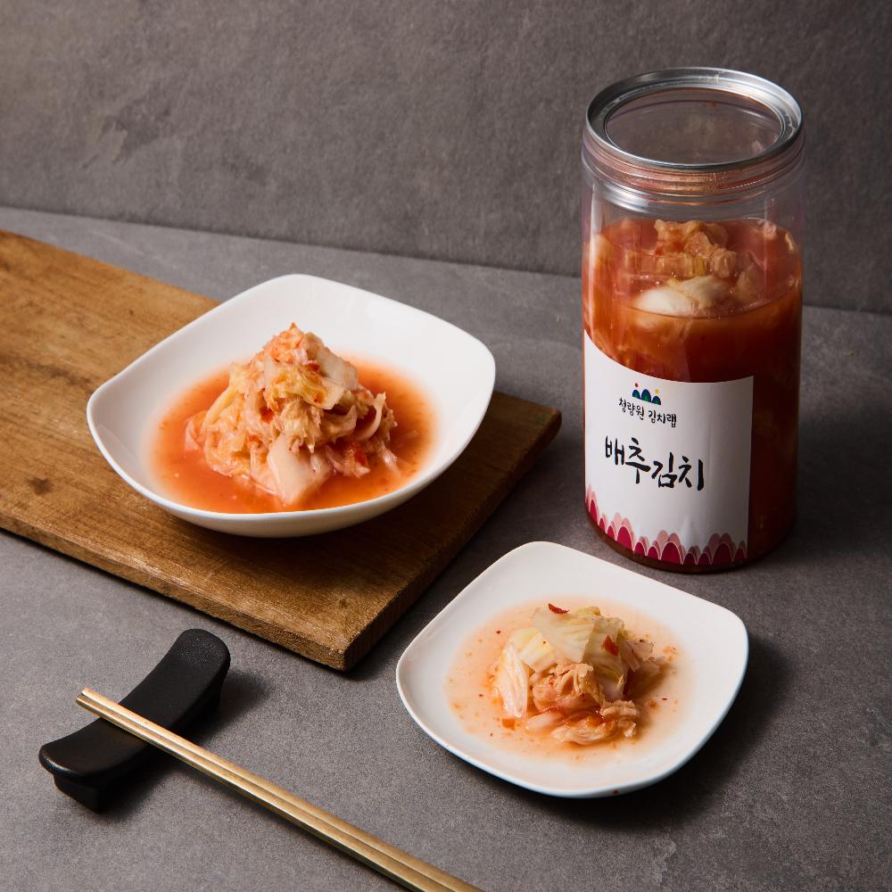 Cheongyangwon napa cabbage kimchi