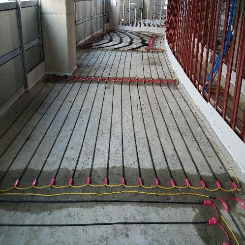 Korea Ondol 60.7W/m² Electric Underfloor Heating korean ondol | Heating Film Heating Cable