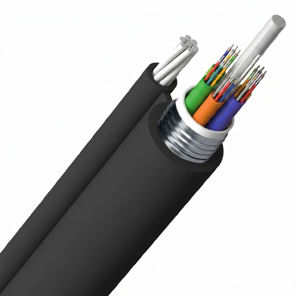 Loose Tube F-8 Steel Armor Single Jacket Cable