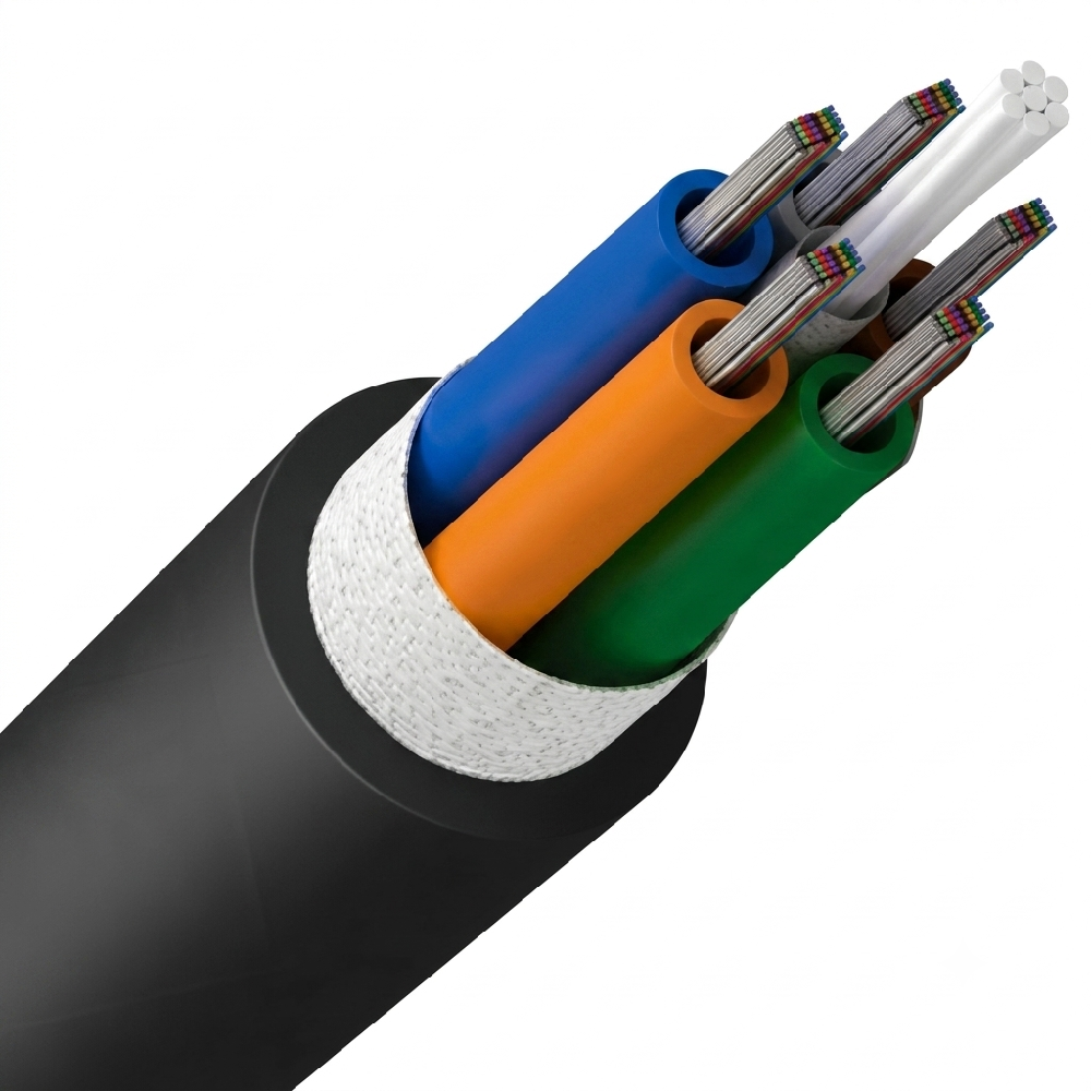 Ribbon Tube Single Jacket Optical Cable