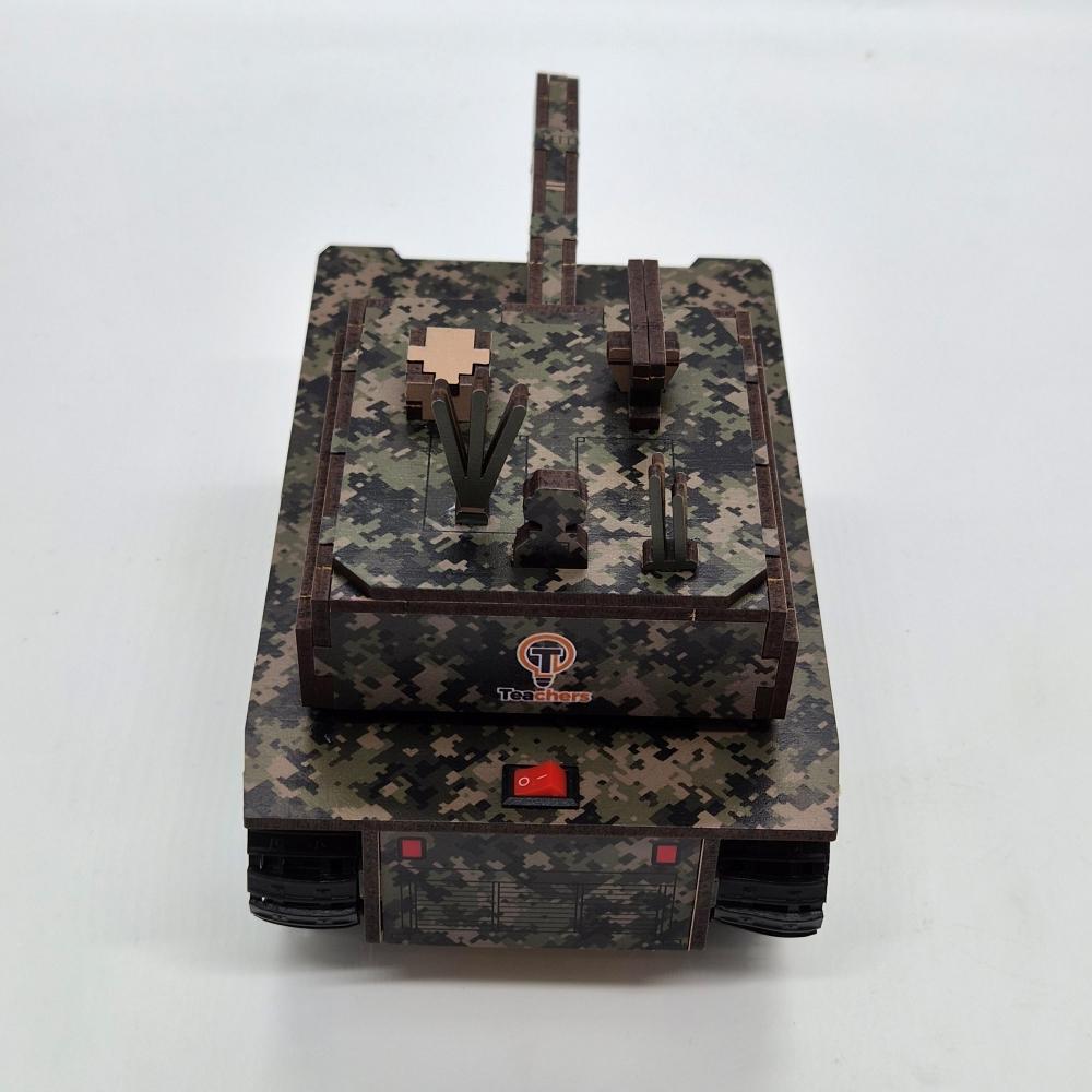 Teachers Bluetooth RC Self-Driving STEM Korea Tank Kit